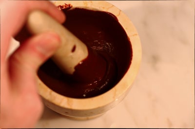 Conching the Chocolate