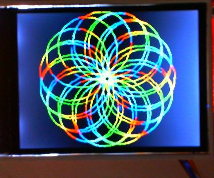 Spiro Rainbow Pattern Generator