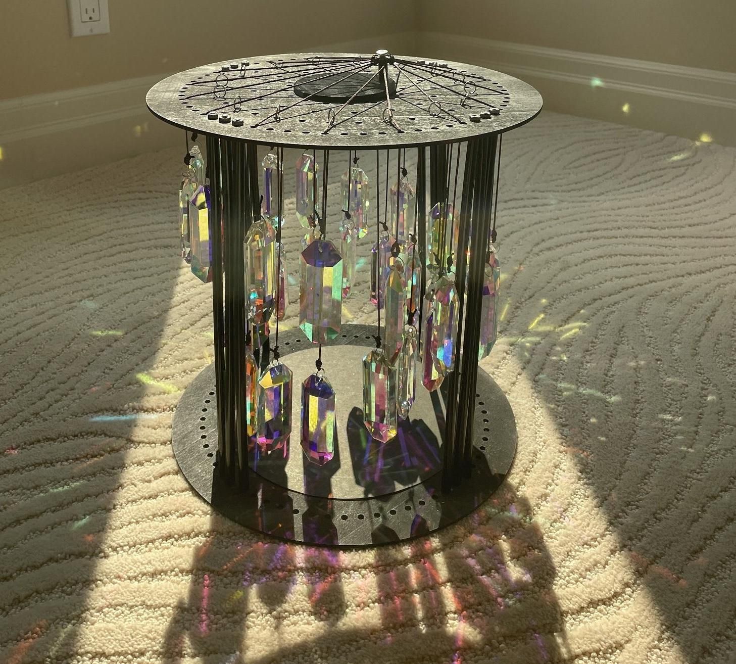 Kinetic Suncatcher Sculpture