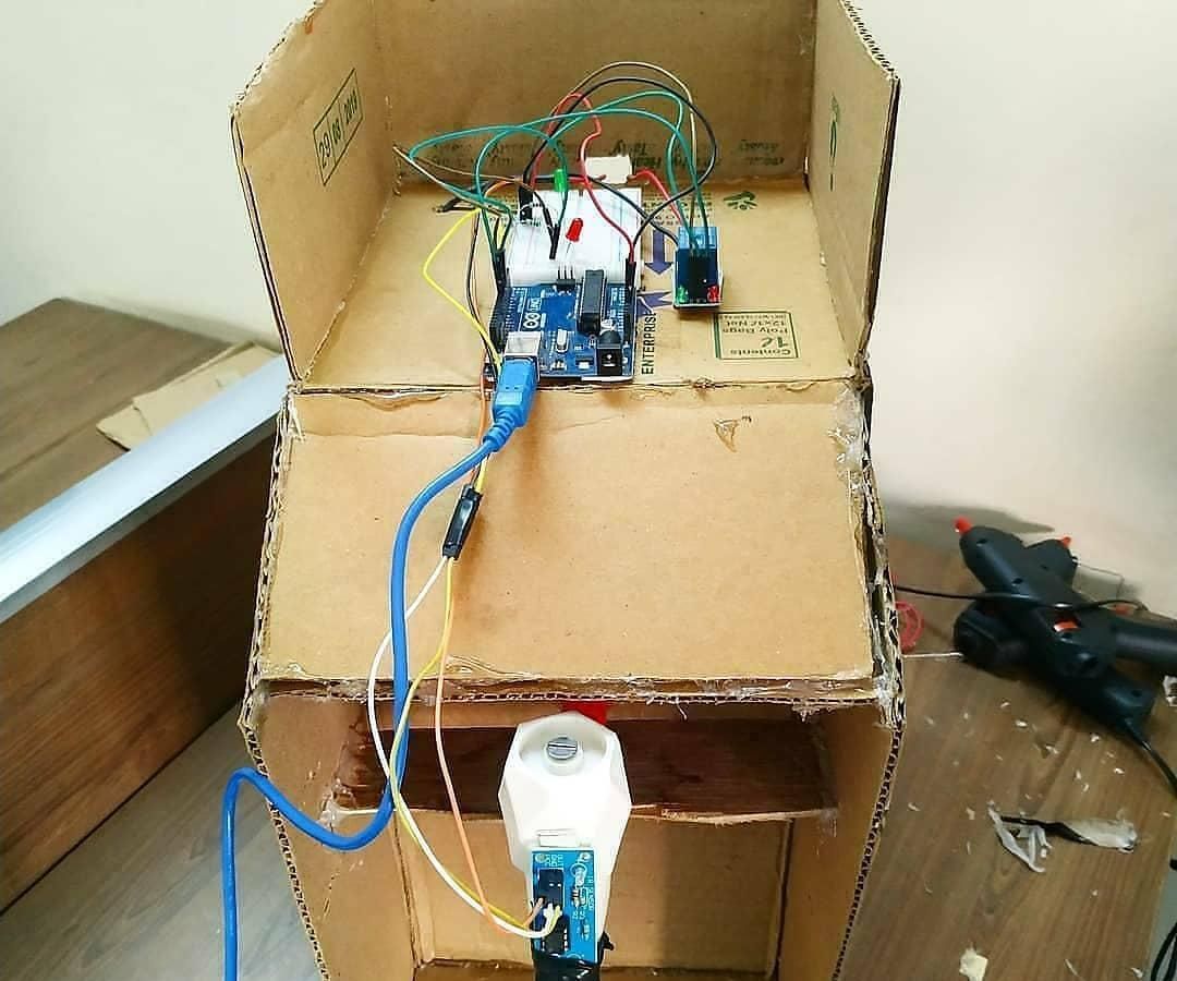 Touchless Water Tap Using Arduino