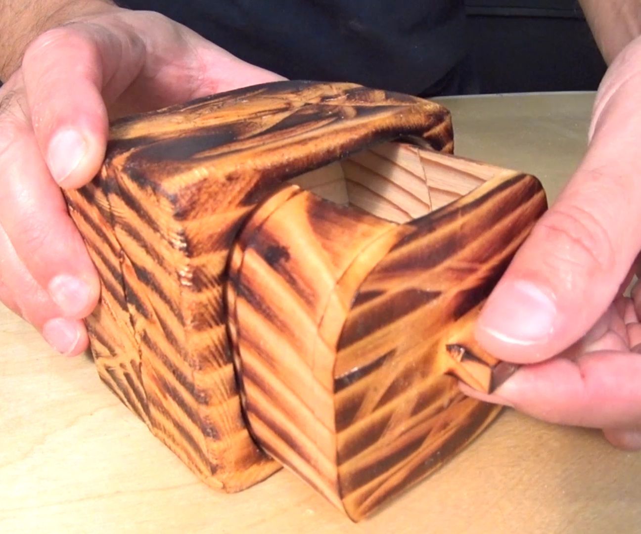 Primitive Little Keepsake Box