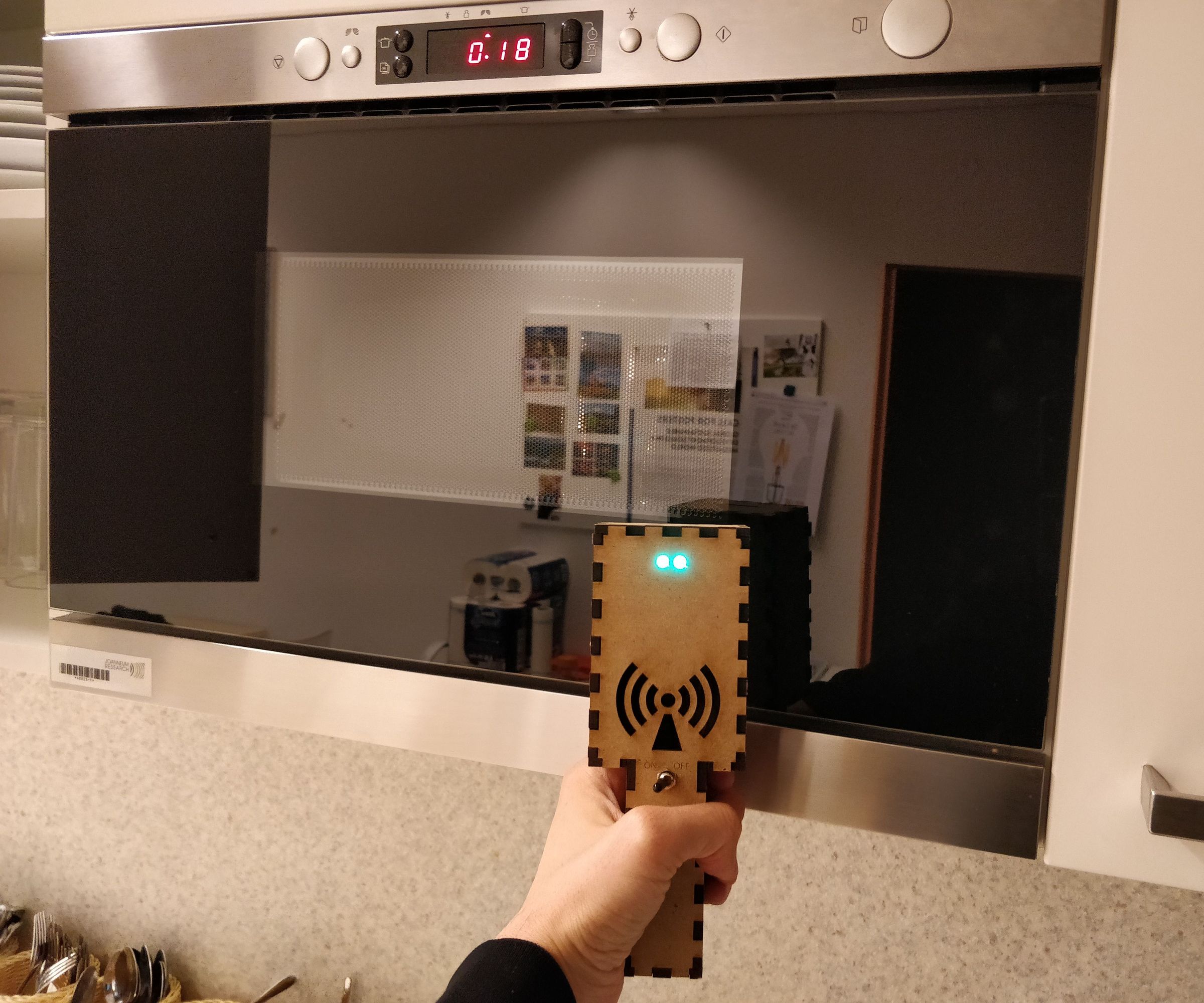 Electromagnetic Interference Detector #phablabs