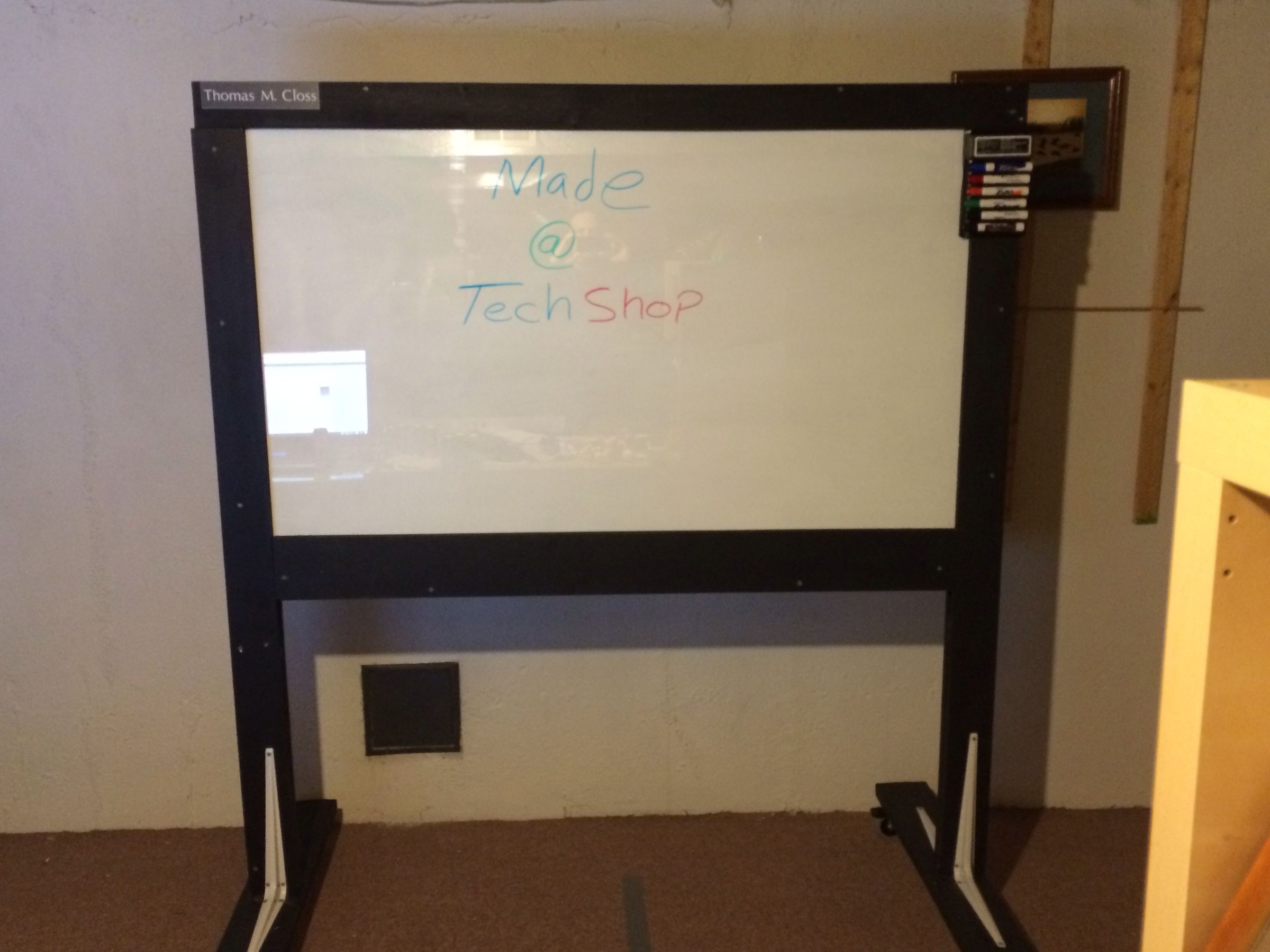 Cheap Whiteboard 8 Steps Instructables