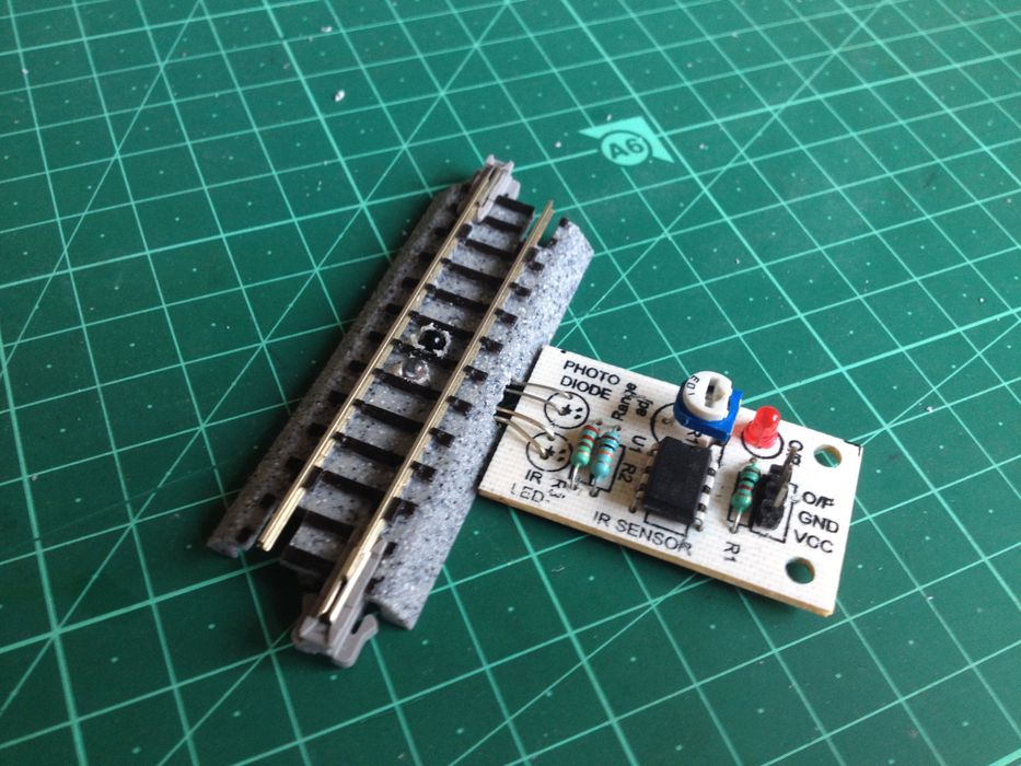 Train Sensor Project Make a Low Cost Sensored Track in Minutes! : 10 Steps (with Pictures ...