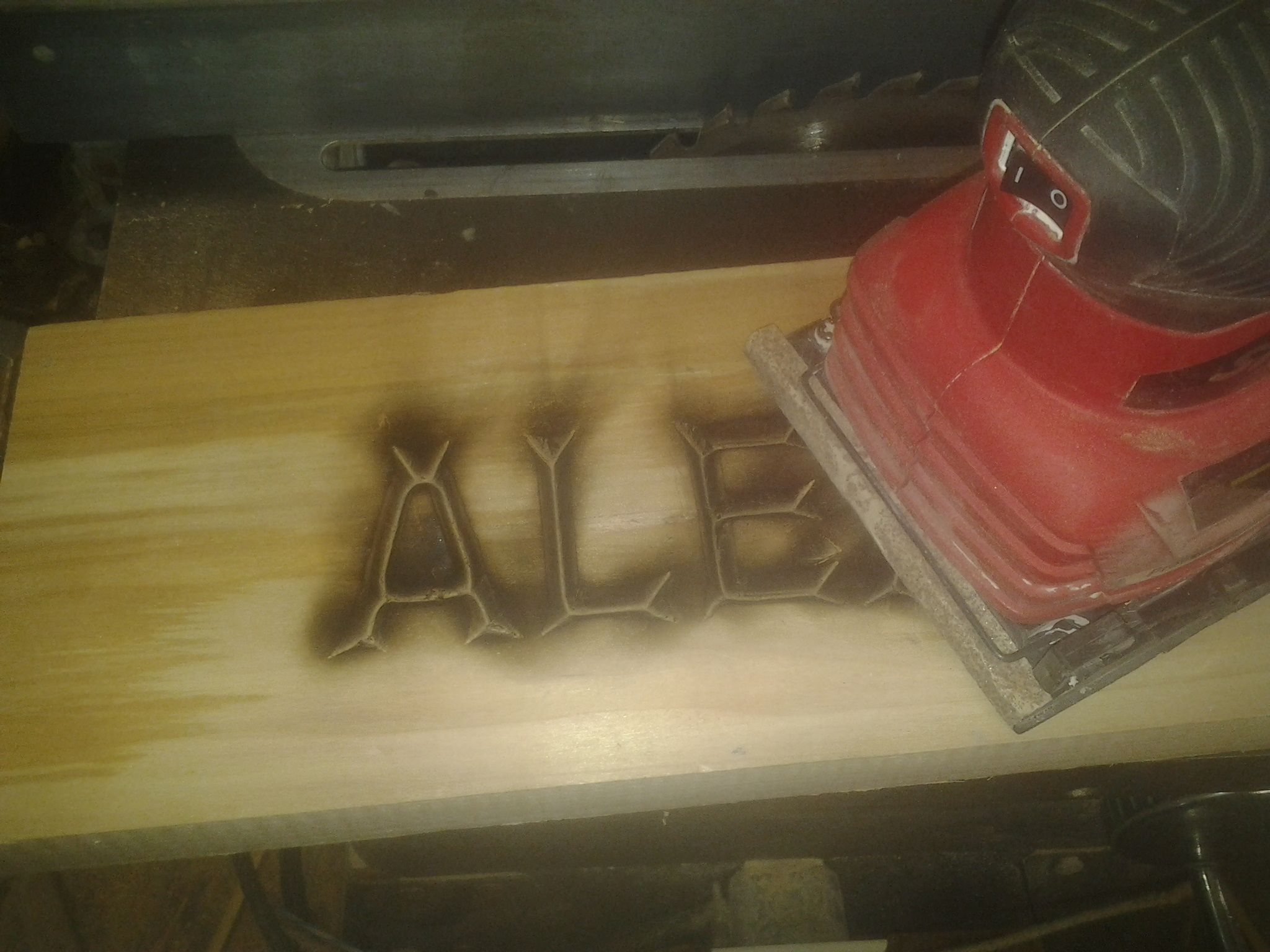Burning Name Sign 4 Steps Instructables