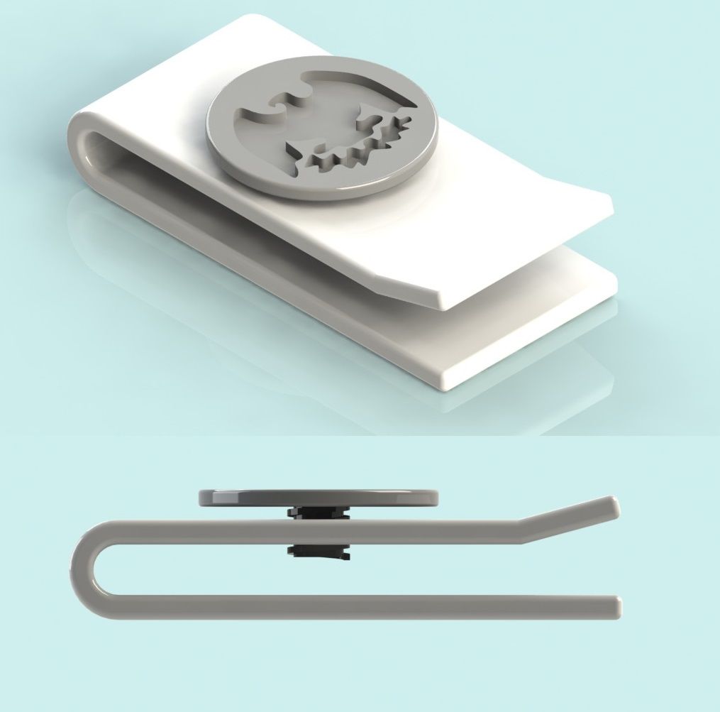 Adjustable Screw Money Clip