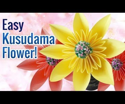 DIY Paper Flower: How to Make Easy Kusudama Flowers