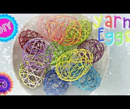 DIY Yarn Eggs