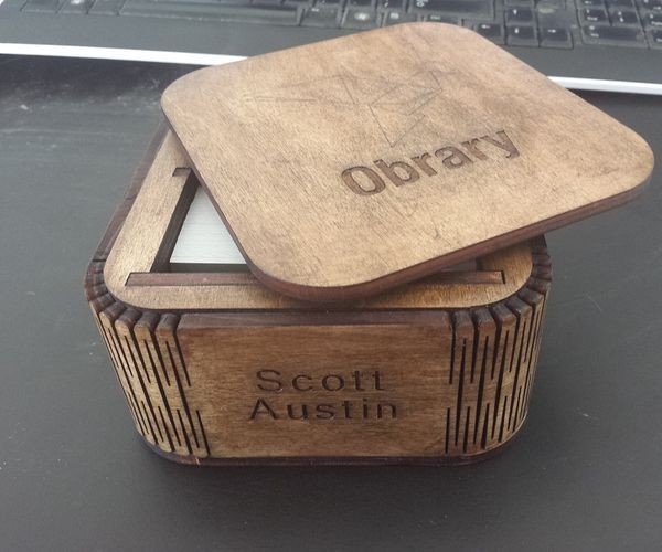 Business Card Box