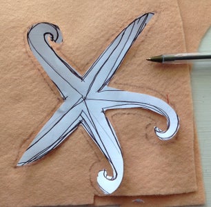 Felt Starfish Stuffie