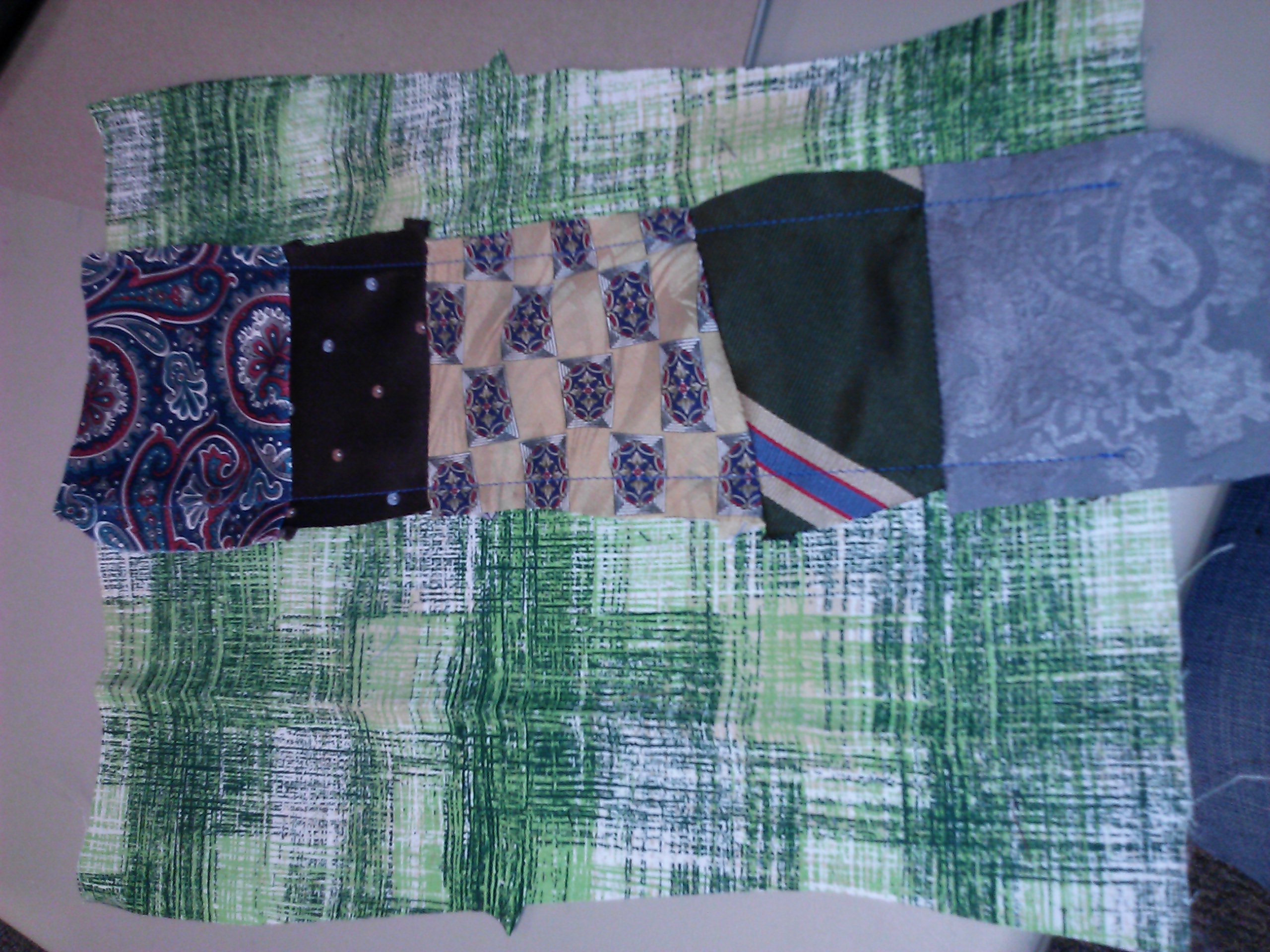 necktie dress pattern