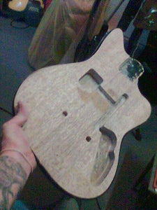 Resurrection of a 60`s Woolworths Teisco Audition Electric Guitar