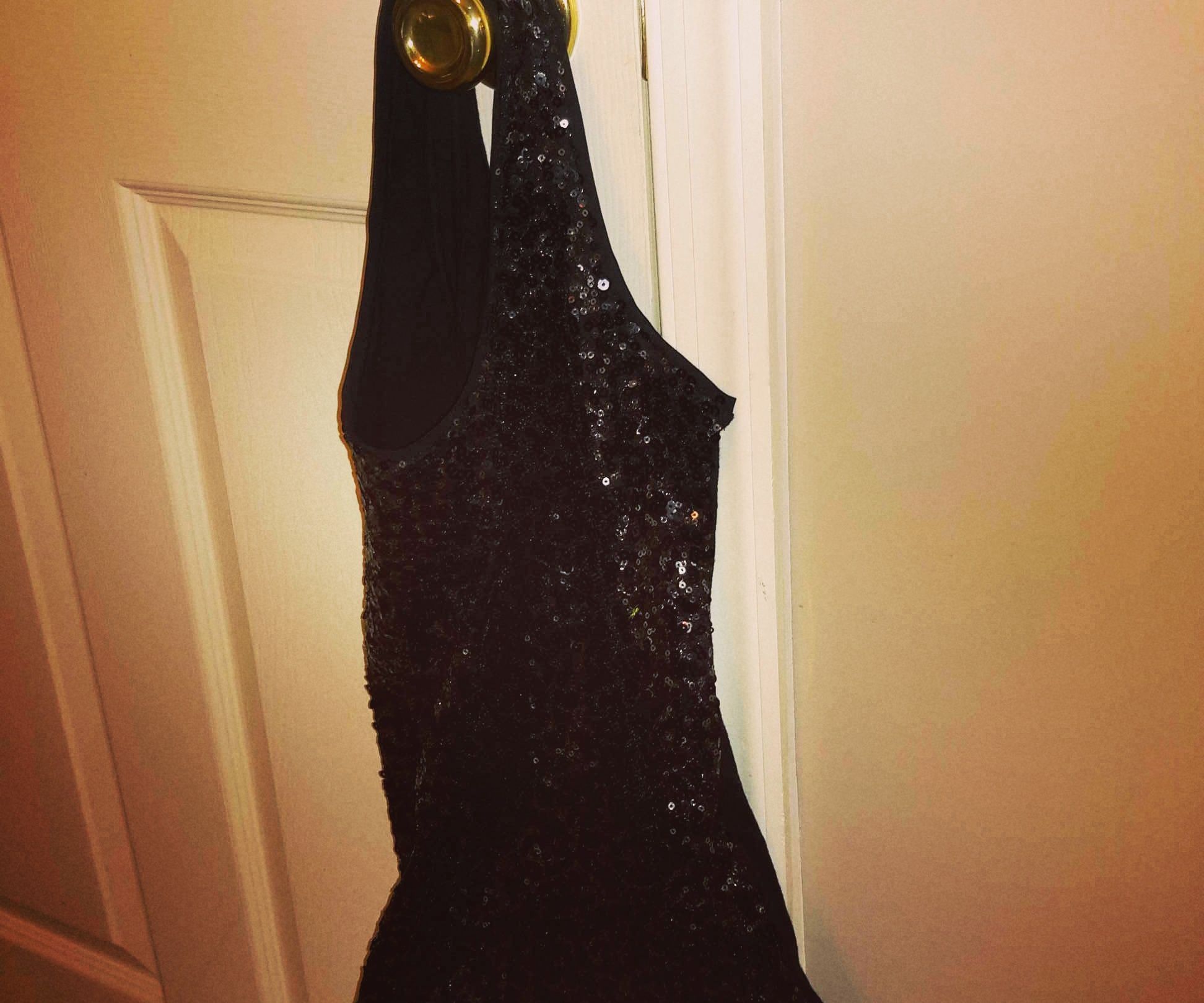 Slouchy Sequins Tank Shopping Tote