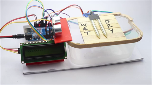 Arduino Cloth Drying Arduino Powered Wet and Dry Garbage Segregation System : 6 Steps (with ...