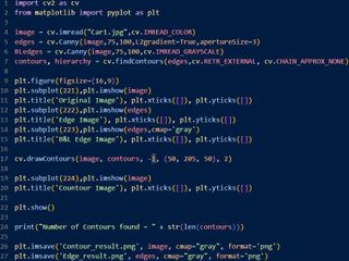 python: detecting contours - askpython Images High... How To Draw Contours Python