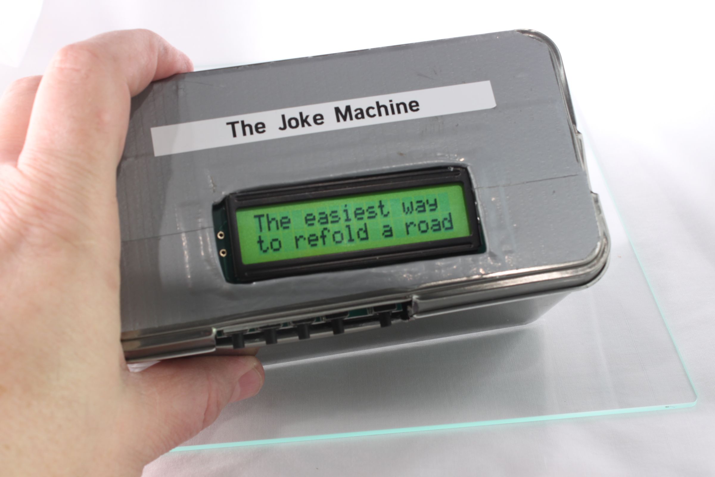 The Raspberry Pi Powered Joke Machine