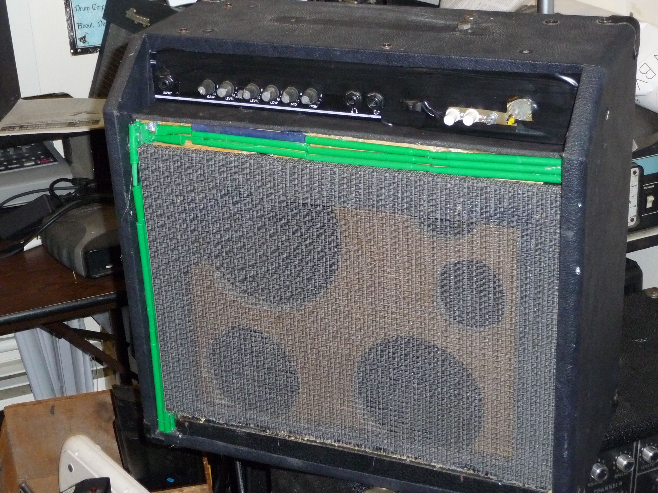Frankenstein Guitar Amp Build 9 Steps Instructables