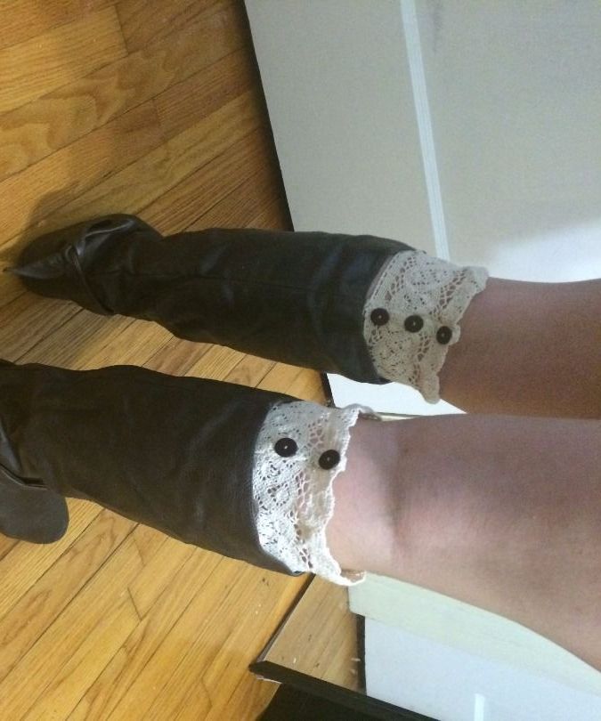 Lace Boot Cuffs
