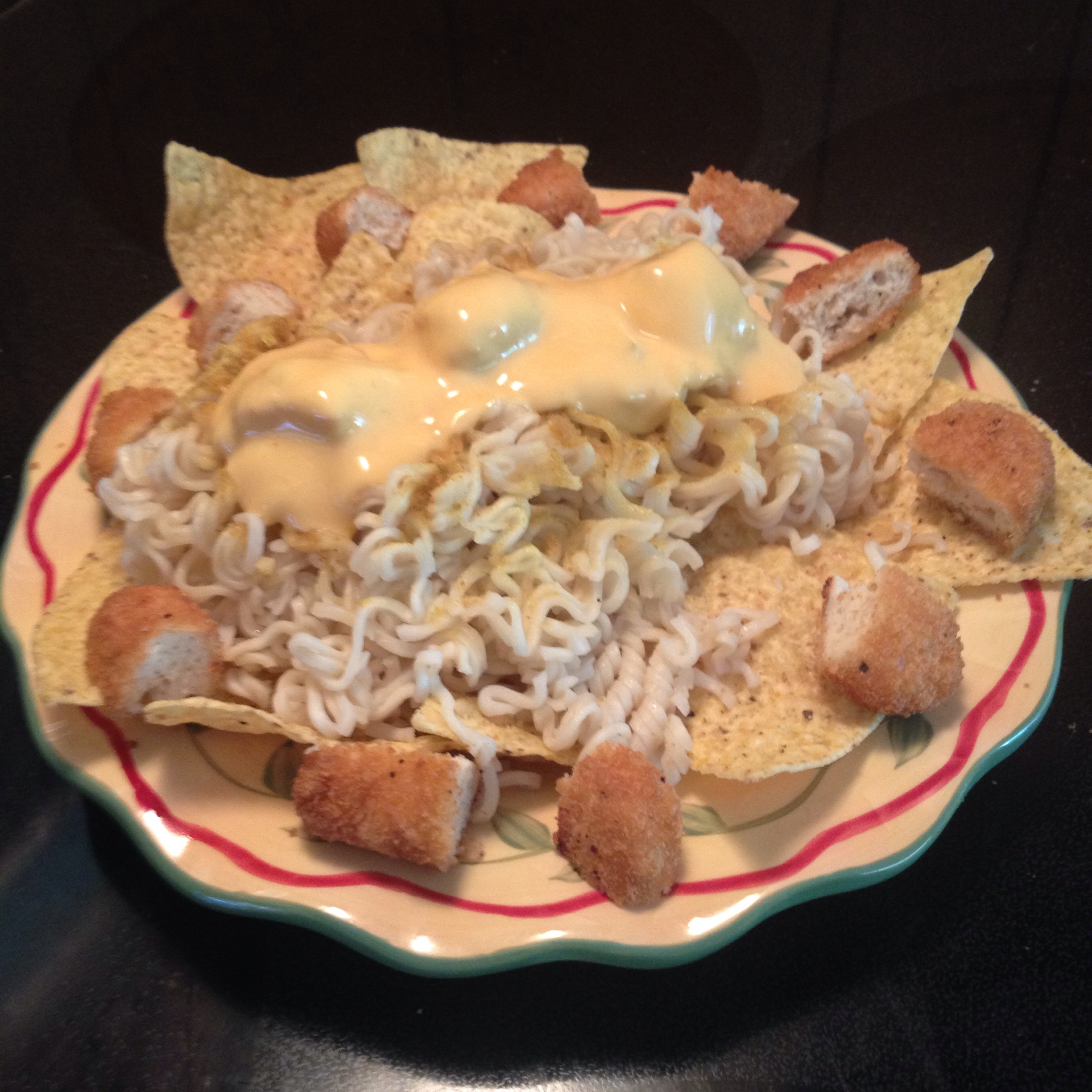 Top Ramen Nachos