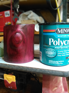Add Polyurethane/Polycrylic