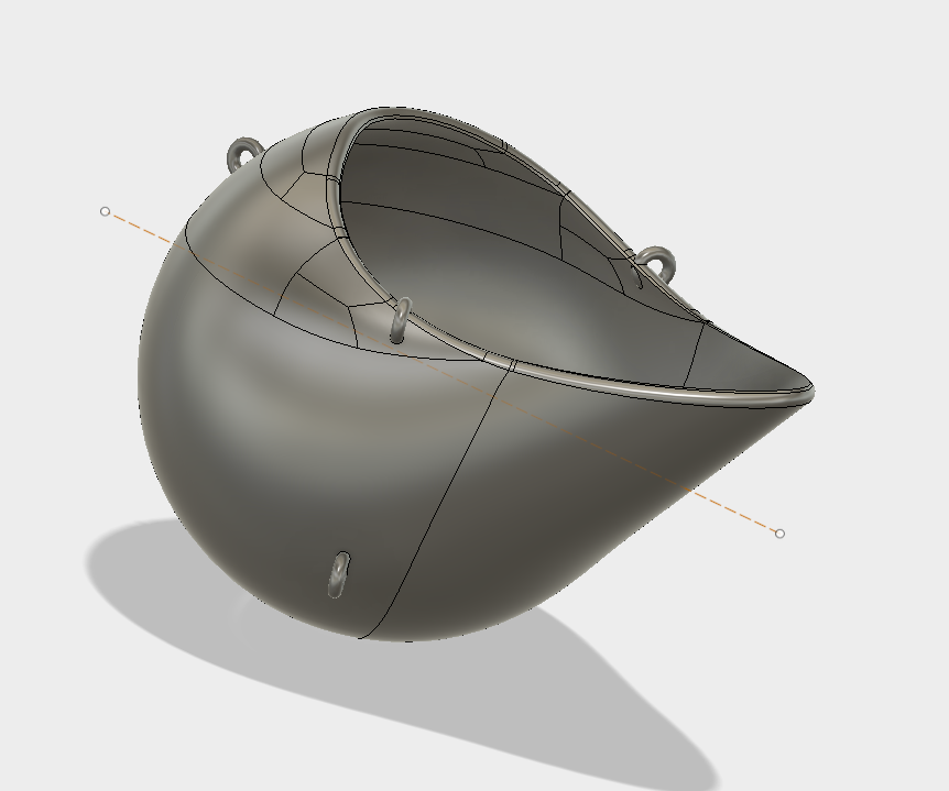 3D Printed Hanging Planter