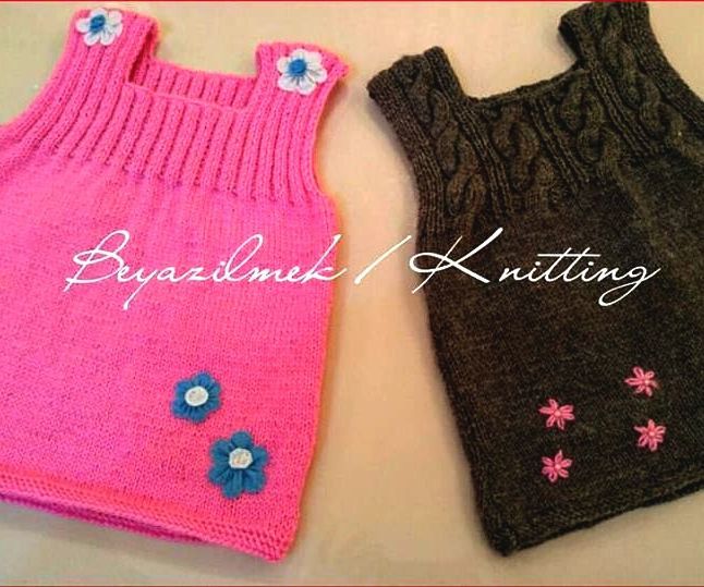   ✿ ✿   ♥ KNITTING BABY DRESS ♥  ✿✿