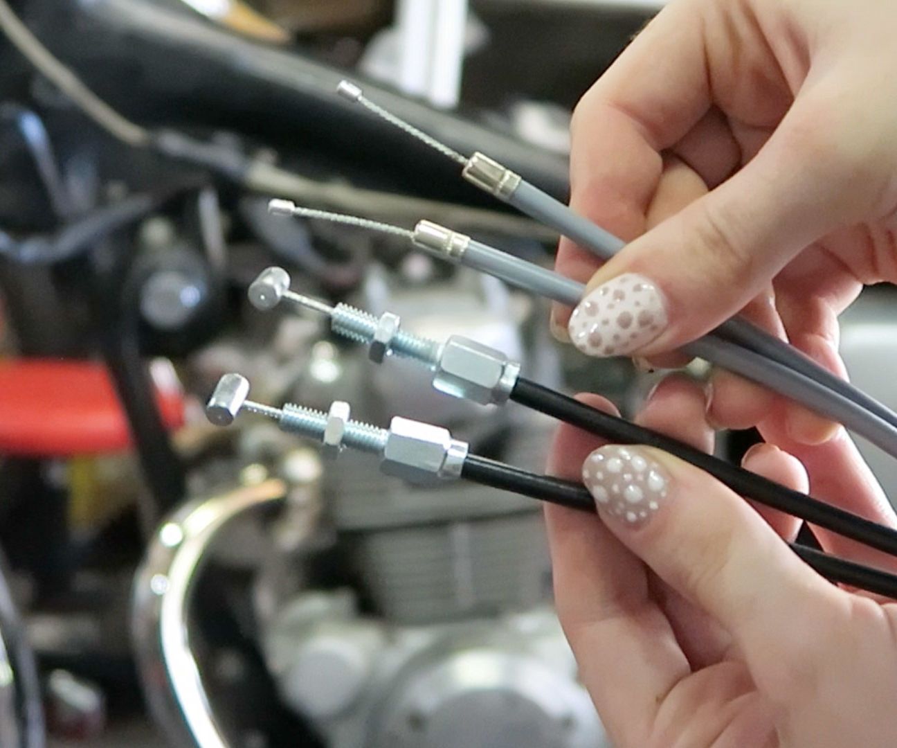 Throttle Cable Replacement on a 1975 Honda CB200T