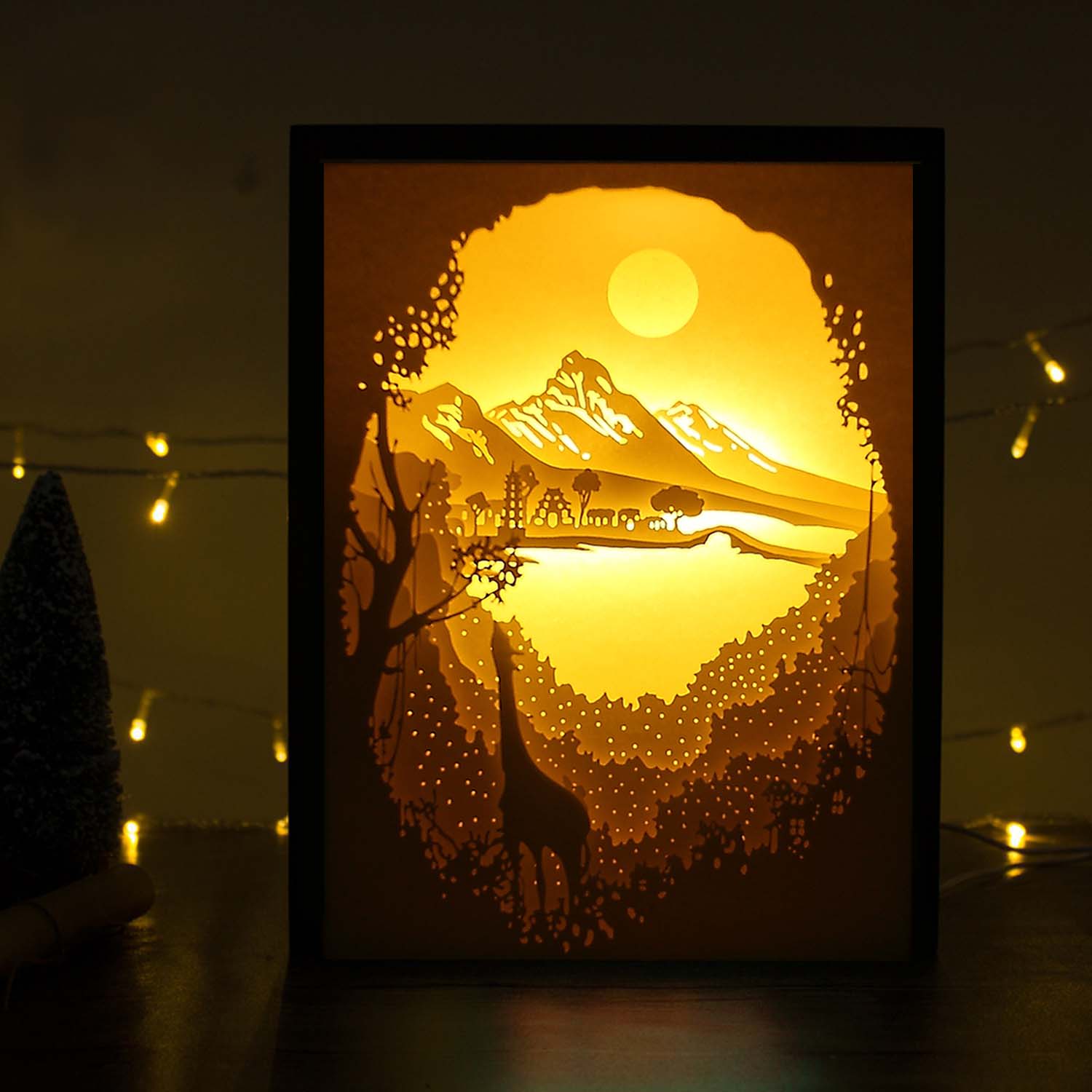 Papercut Light Boxes 3 Steps Instructables