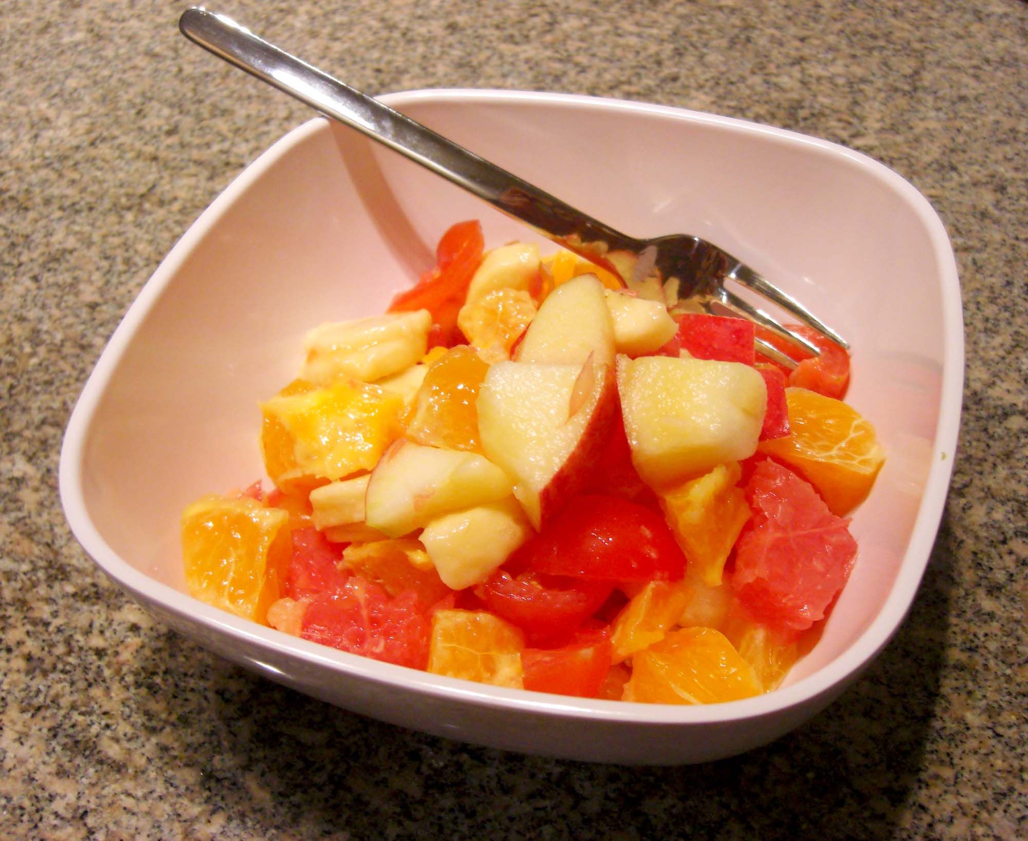 Fruit Salad With Cherry Tomatoes!