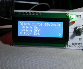 Alarm Clock and Temperature With Inviot U1 (arduino Compatible)