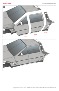 DeLorean BTTF Inspired Papercraft