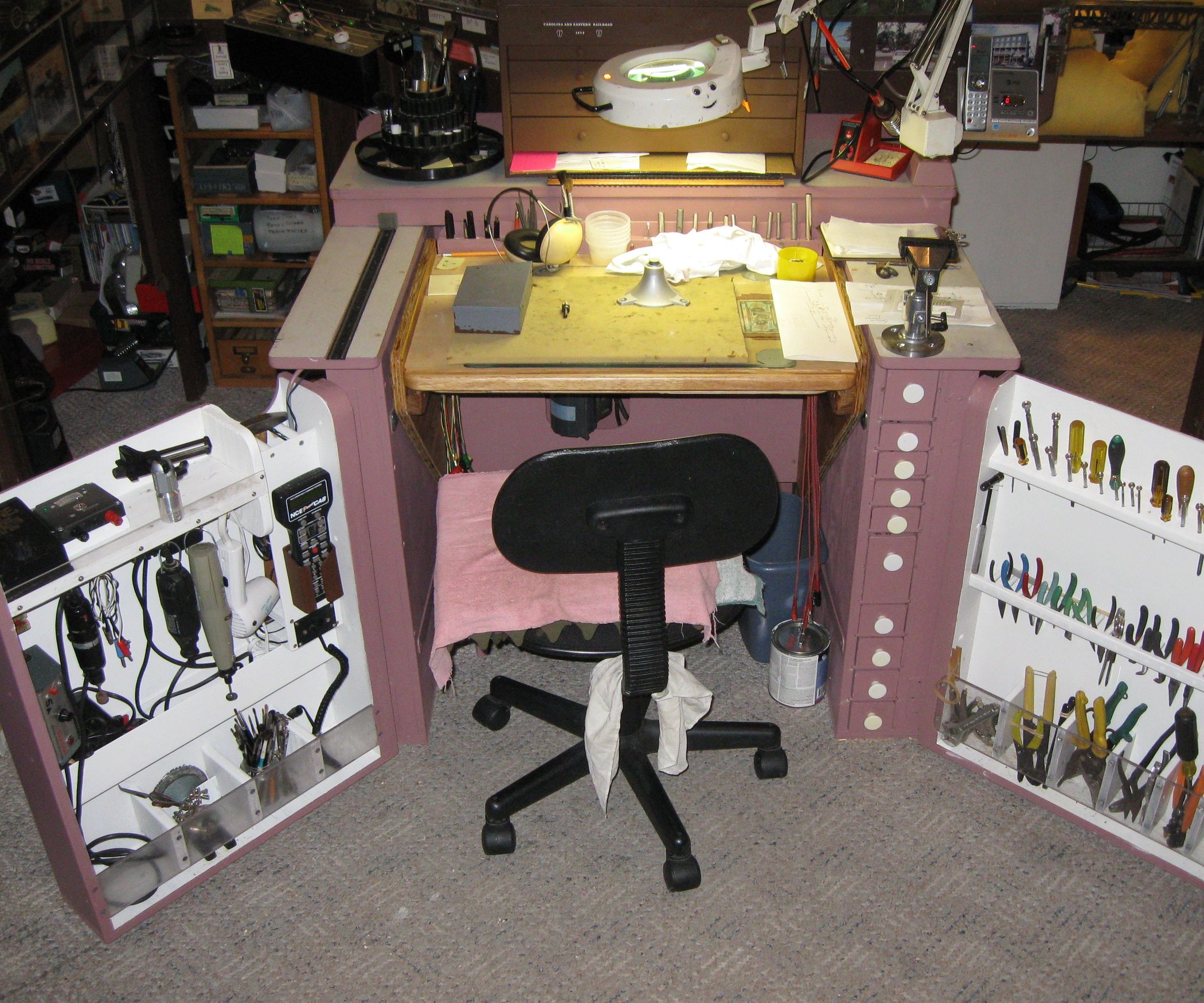 Jim's Model Railroad Work Bench 11 Steps (with Pictures) Instructables