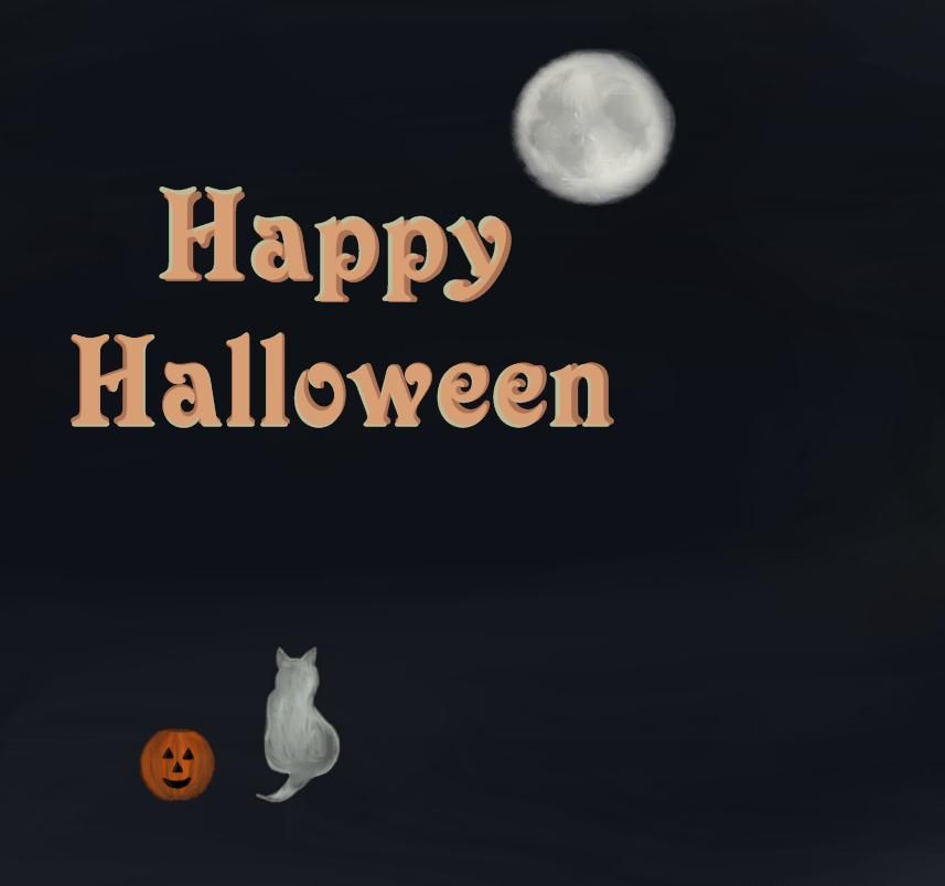 How to Draw a Ghost Kitty Animation