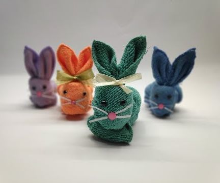 How to Make Microfiber TOWEL BUNNY