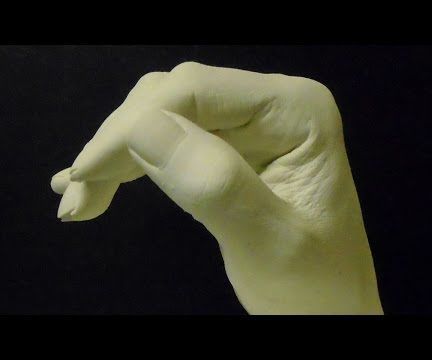 Make a Hand Life Cast Using Alginate & Plaster of Paris 