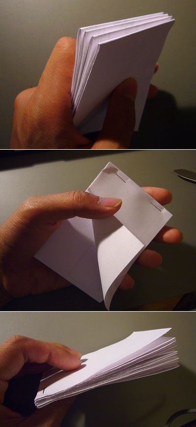 Make a paper notepad in 2 minutes