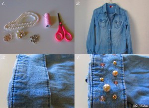DIY - Pimp up your jeans shirt