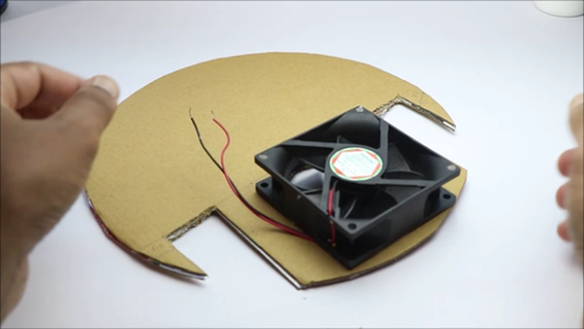 Suction Fan and Front Wheel