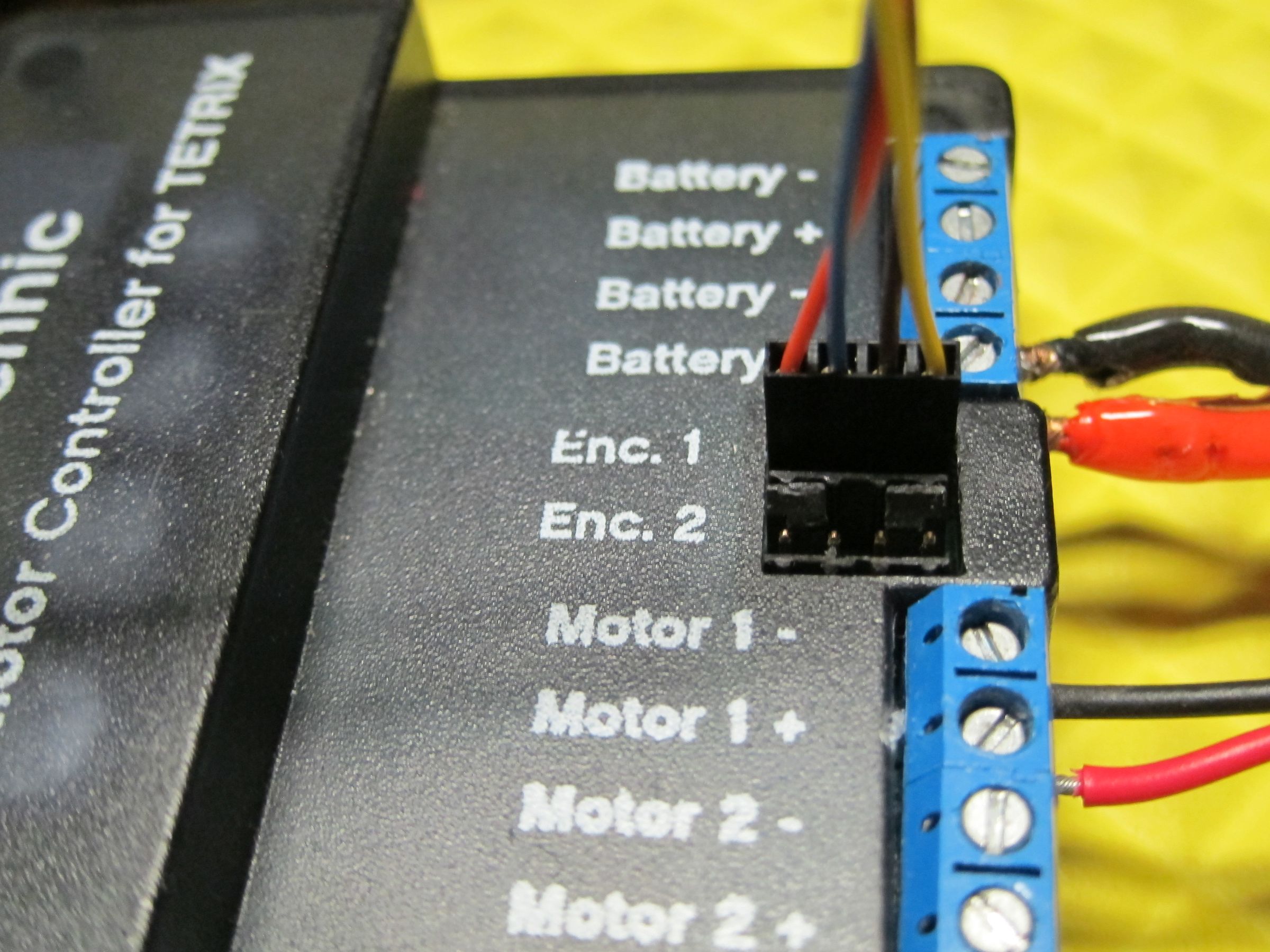 FTC Tetrix Encoders 5 Steps Instructables