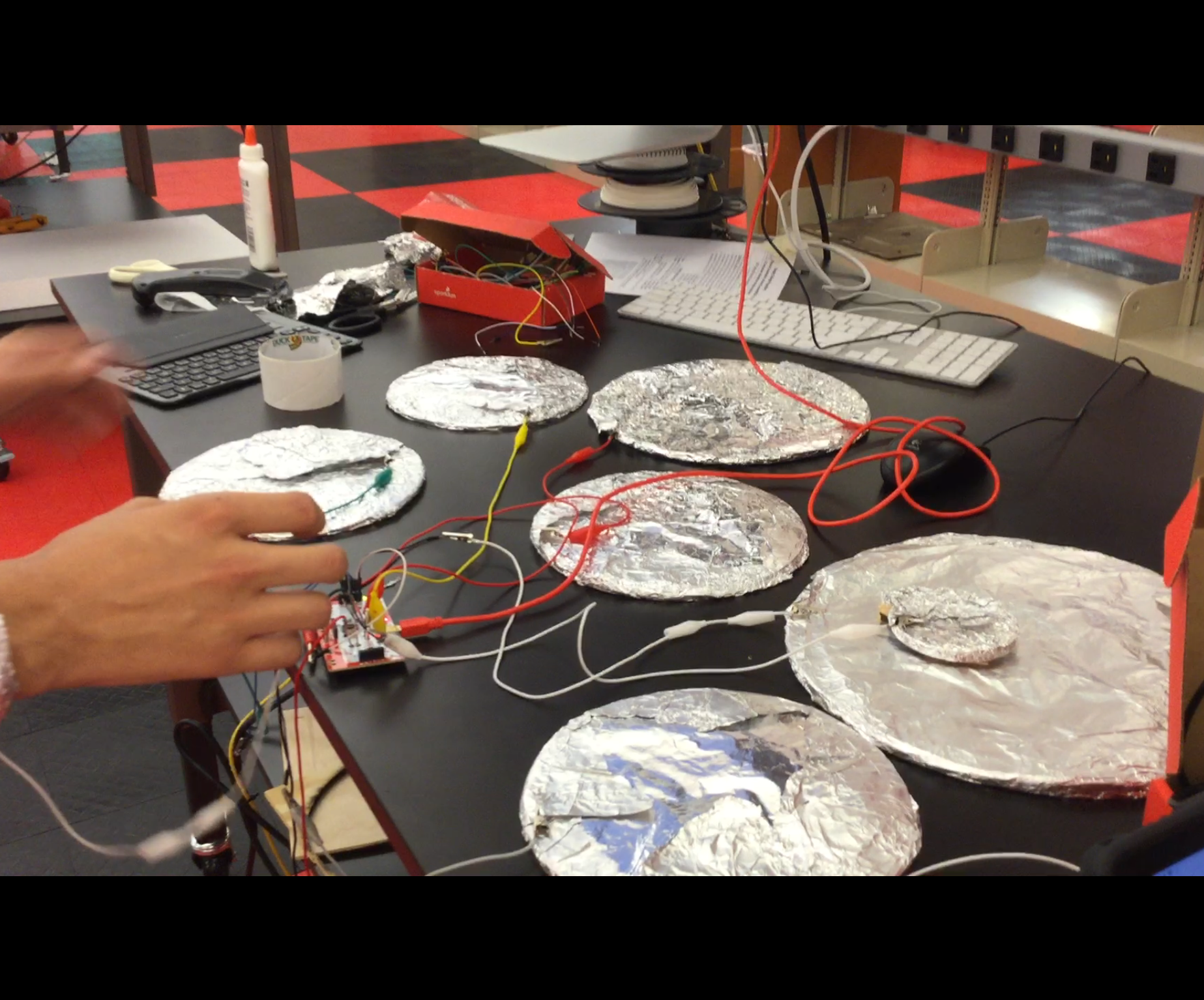 Homemade Electronic Drum Kit