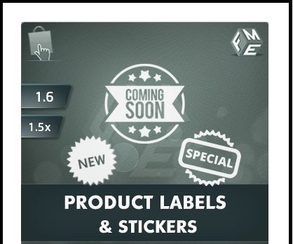 PrestaShop FMM Module for Stickers and Labels