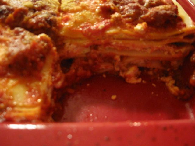 Fresh Fast Fantastic Meat Lasagna