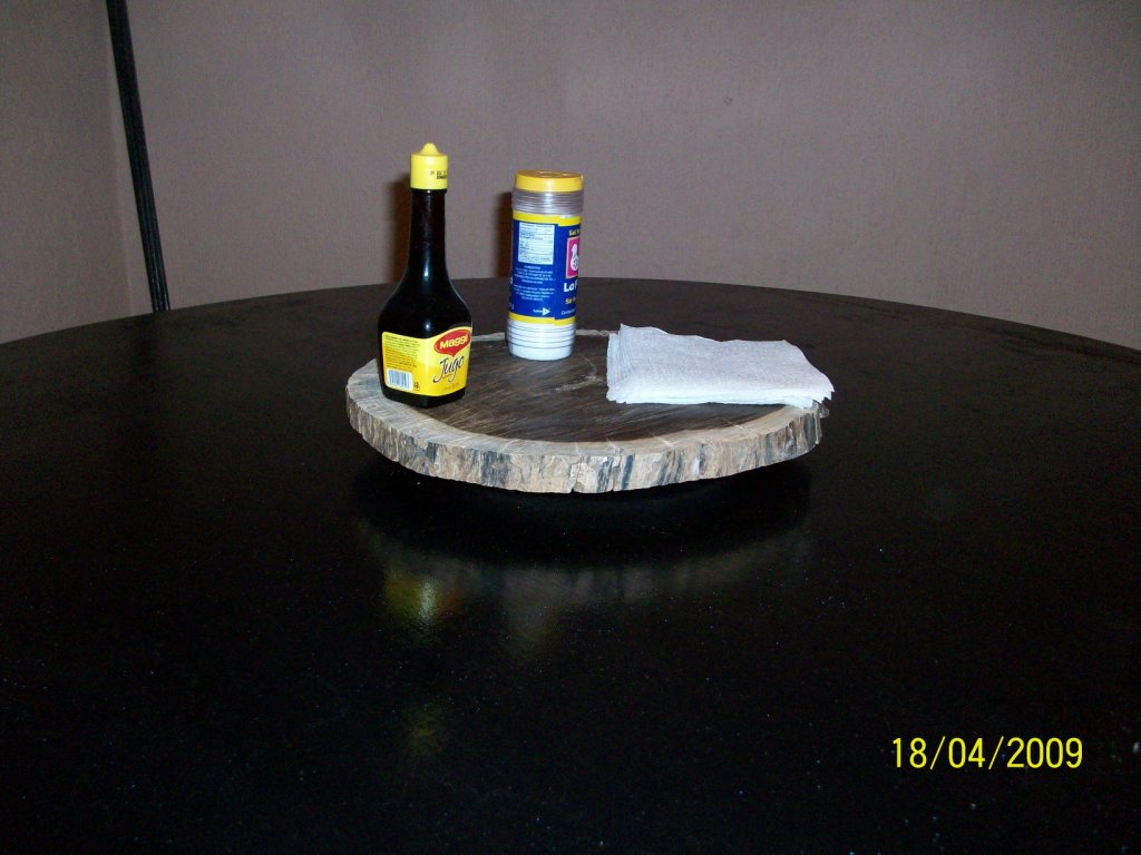 Reclaim Wood Rotating Tray. (Lazy Susan)