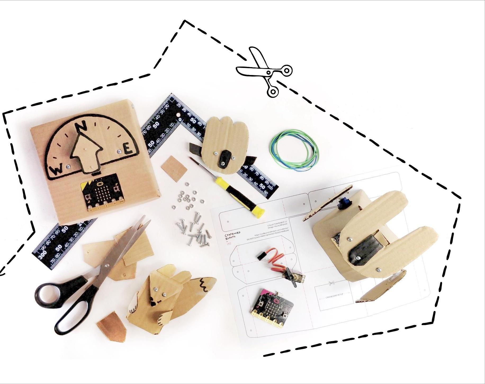 Easy Robotics With Cardboard and BBC Micro:Bit