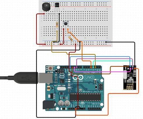 Wireless Doorbell Using Arduino and RF Module