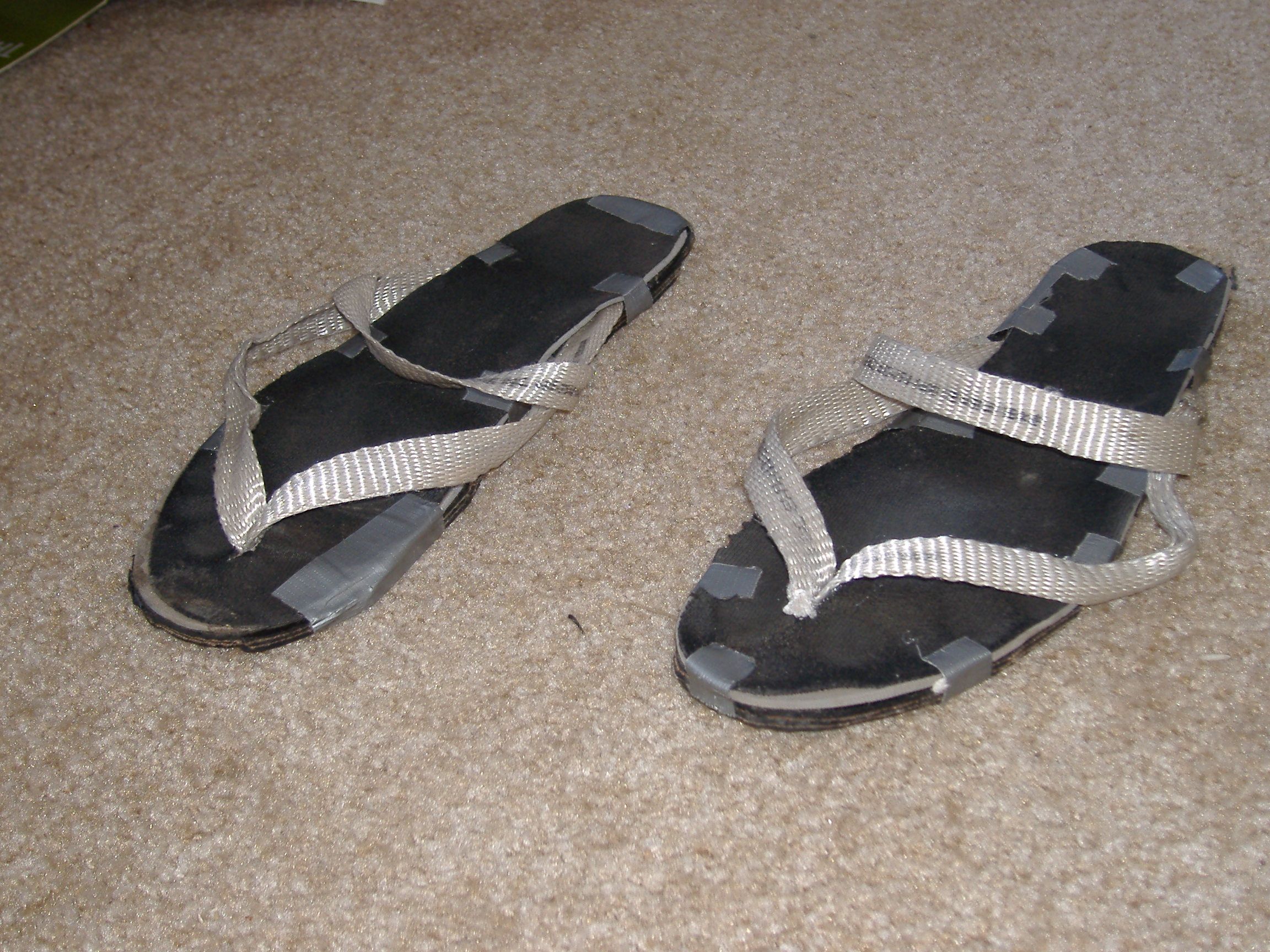 Make Sandals Out of Old Junk