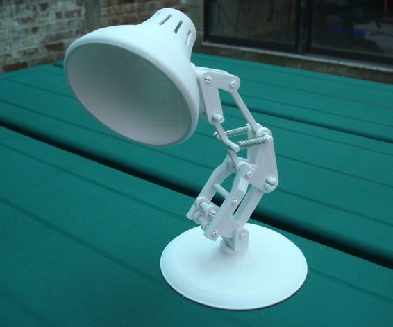 3d Printed and Laser Cut Lamp (with Extra Features)