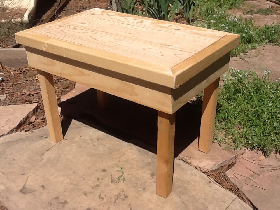 Flip-Top Coffee Table Prototype