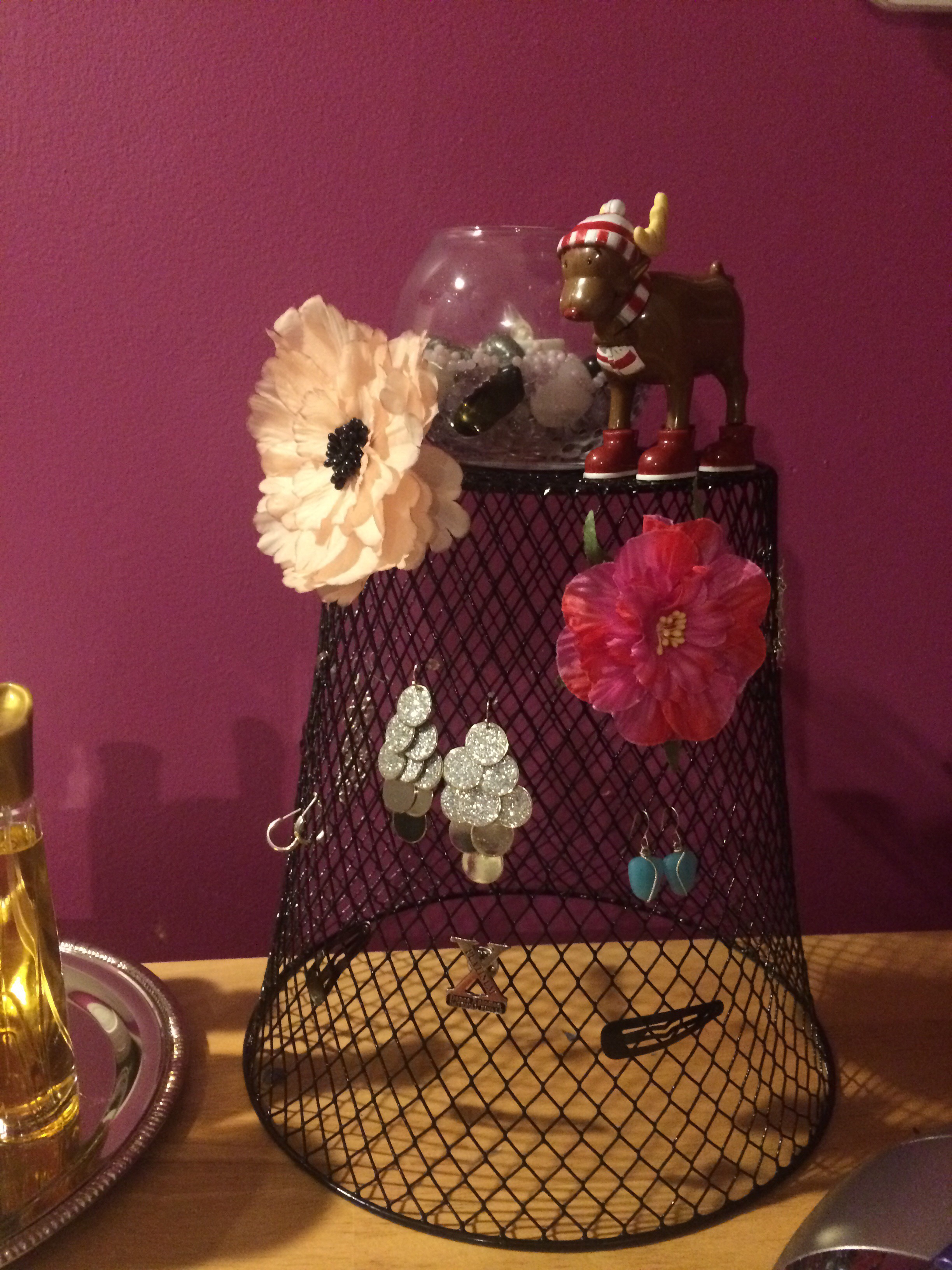 Diy Earring and Hair Clip Holder