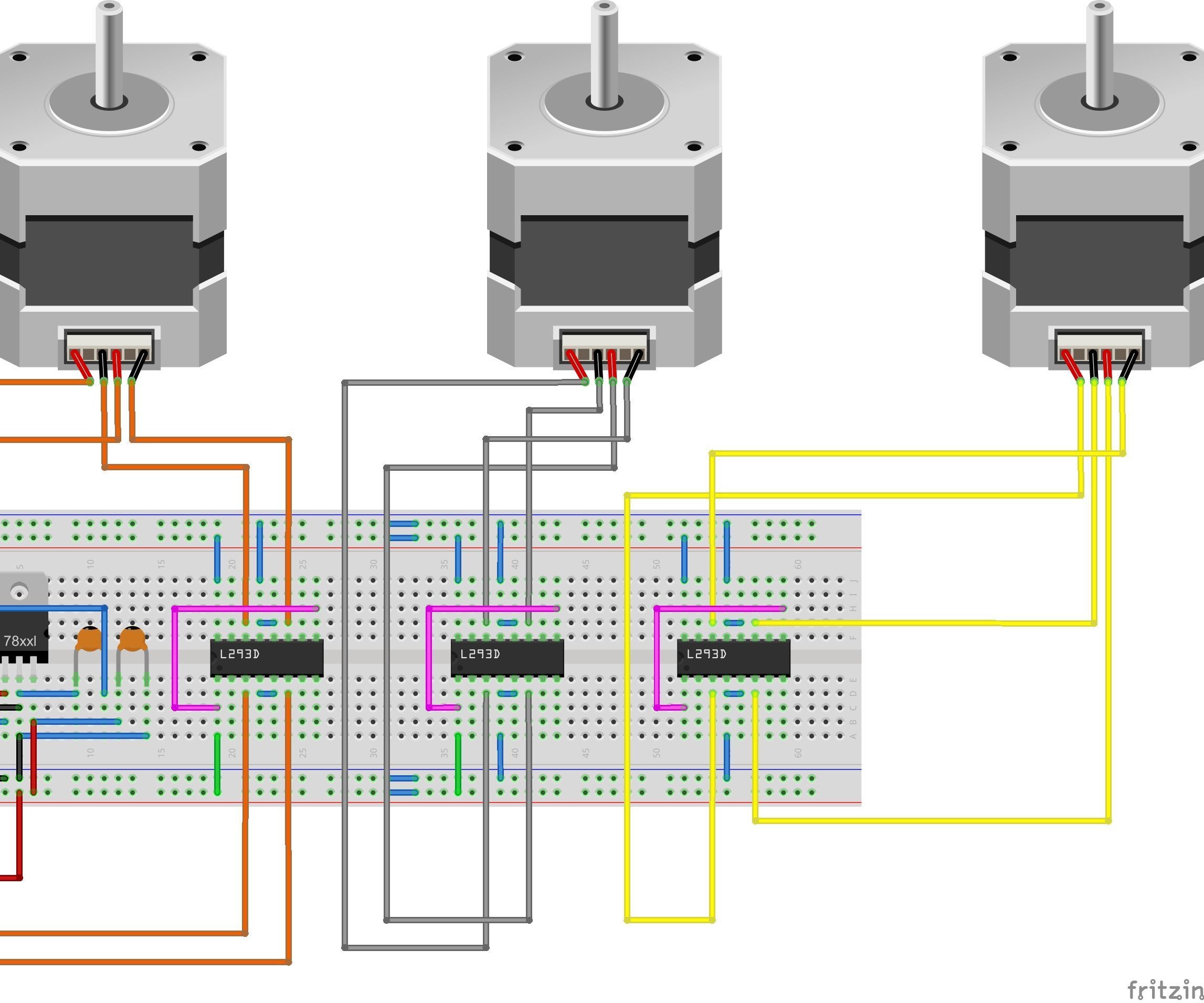 L293D Driver Board for CNC 